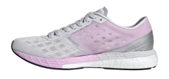 Adidas Women's Adizero Boston 9 - Dash Grey/Footwear White/Clear Lilac (FW2213) 5 Adidas Women's Adizero Boston 9 - Dash Grey/Footwear White/Clear Lilac (FW2213) -Darn Tough Shop FW2213 FTW photo side medial center transparent
