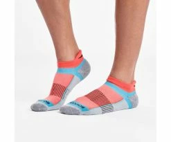 Saucony Inferno 3 Pack Running Socks (M22170) -Darn Tough Shop GreyHeatherAssortFeet