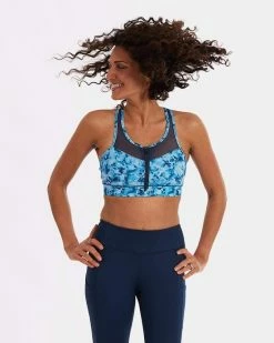 Handful Women's The Closer Sports Bra - Splash (160-375)