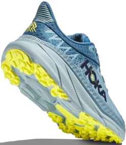 HOKA Men's Challenger 7 -Darn Tough Shop HOKAMensChallenger7StoneBlueEveningPrimrose 1