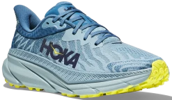 HOKA Men's Challenger 7 -Darn Tough Shop HOKAMensChallenger7StoneBlueEveningPrimrose 3