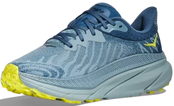 HOKA Men's Challenger 7 -Darn Tough Shop HOKAMensChallenger7StoneBlueEveningPrimrose 4