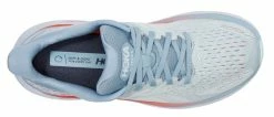 HOKA Women's Clifton 8 Wide (D) -Darn Tough Shop HOKAWomensClifton8Wide BlueFogPleinAir 5