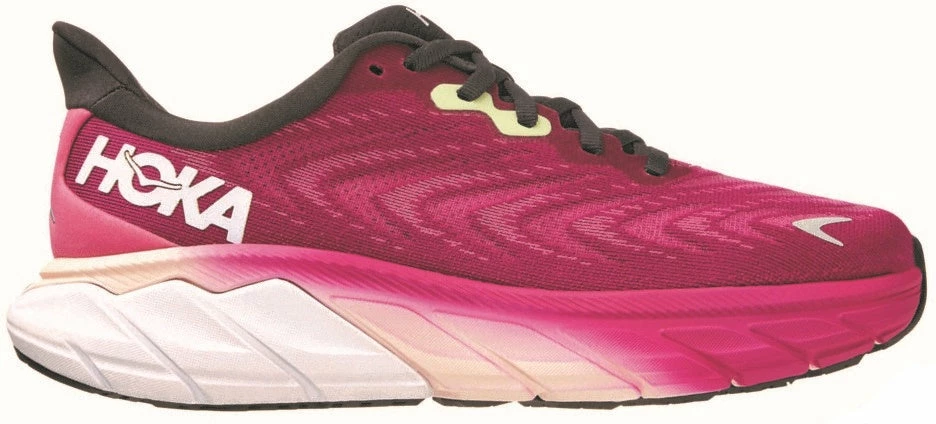 HOKA Women's Arahi 6 Wide (D) - Festival Fuchsia/Ibis Rose (1123197-FFIR) 3 HOKA Women's Arahi 6 Wide (D) - Festival Fuchsia/Ibis Rose (1123197-FFIR)