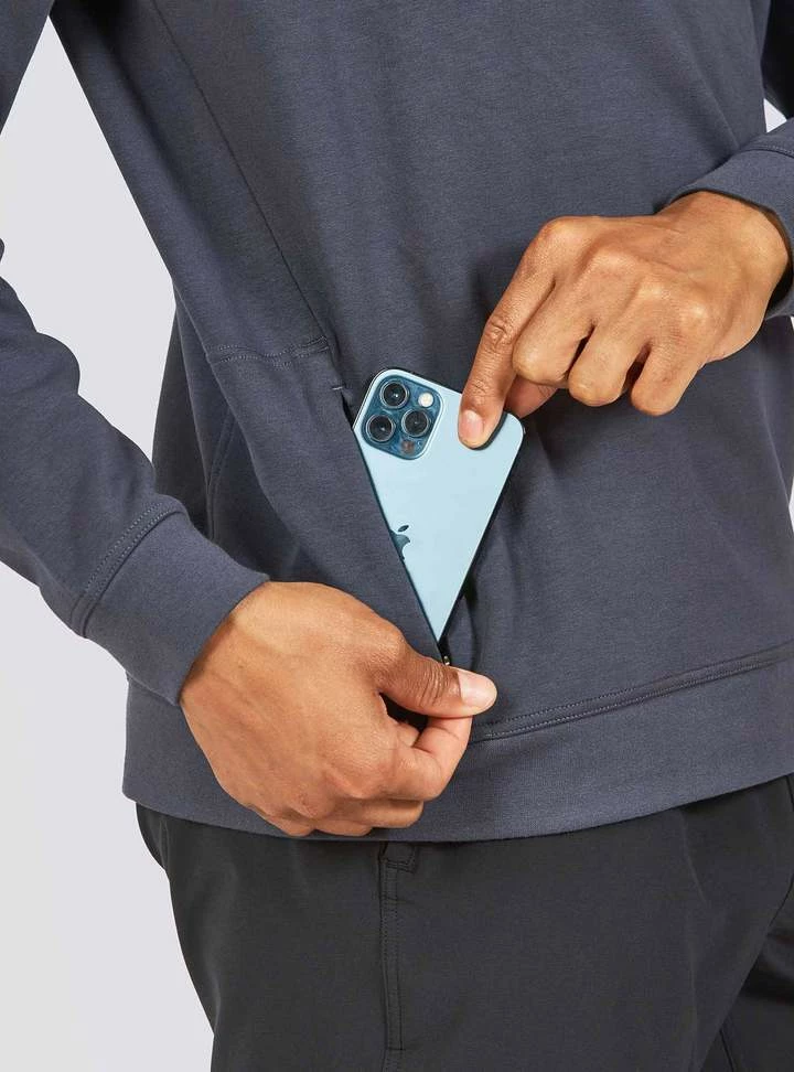 Janji Men's Circuit Pullover - Obsidian (MM01A-F21-OBS) 7 Janji Men's Circuit Pullover - Obsidian (MM01A-F21-OBS) - Image 5