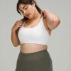 **Available In Select Stores Only** Lululemon Women's Energy Sports Bra - White (LW2540S_0002) -Darn Tough Shop LW2540S 0002 1
