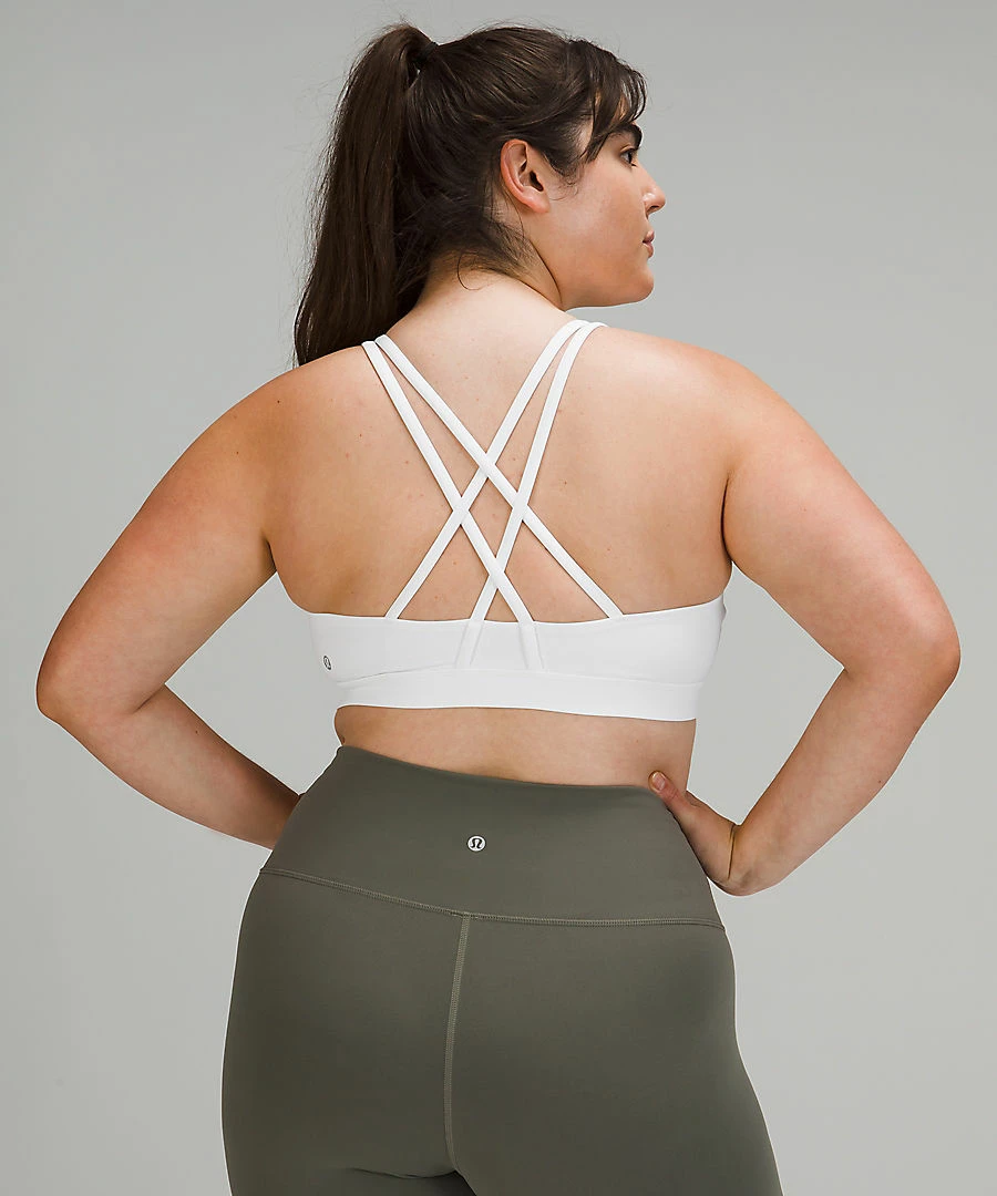 **Available in Select Stores Only** lululemon Women's Energy Sports Bra - White (LW2540S_0002) **Available In Select Stores Only** Lululemon Women's Energy Sports Bra - White (LW2540S_0002) -Darn Tough Shop LW2540S 0002 2