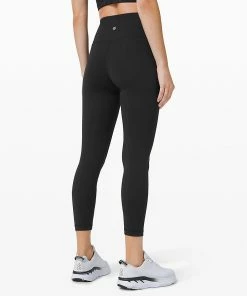 **Available In Select Stores Only** Lululemon Women's Wunder Train High Rise Tight 25" - Black (LW5CQDS-0001) -Darn Tough Shop LW5CQDS 0001 3
