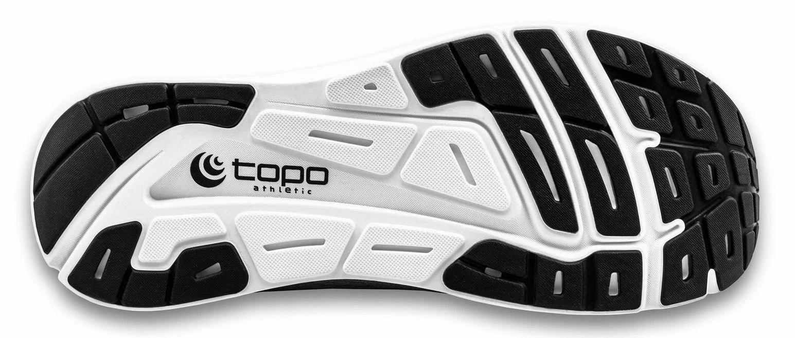 Topo Men's Fli-Lyte 4 Topo Men's Fli-Lyte 4 -Darn Tough Shop M049.Black White 01