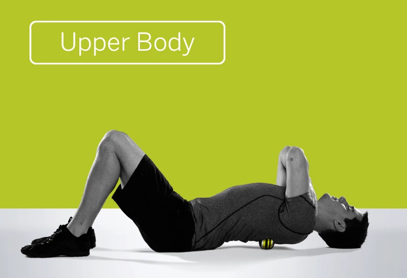 TriggerPoint MB1 2.6" Massage Ball - Green/Black/White (03301) Trigger Point TriggerPoint MB1 2.6" Massage Ball - Green/Black/White (03301) -Darn Tough Shop MB1 use 3