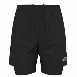 The North Face Men's Active Trail Dual Short - Black (NF0A48USJK3) -Darn Tough Shop NF0A48US JK3 P 1