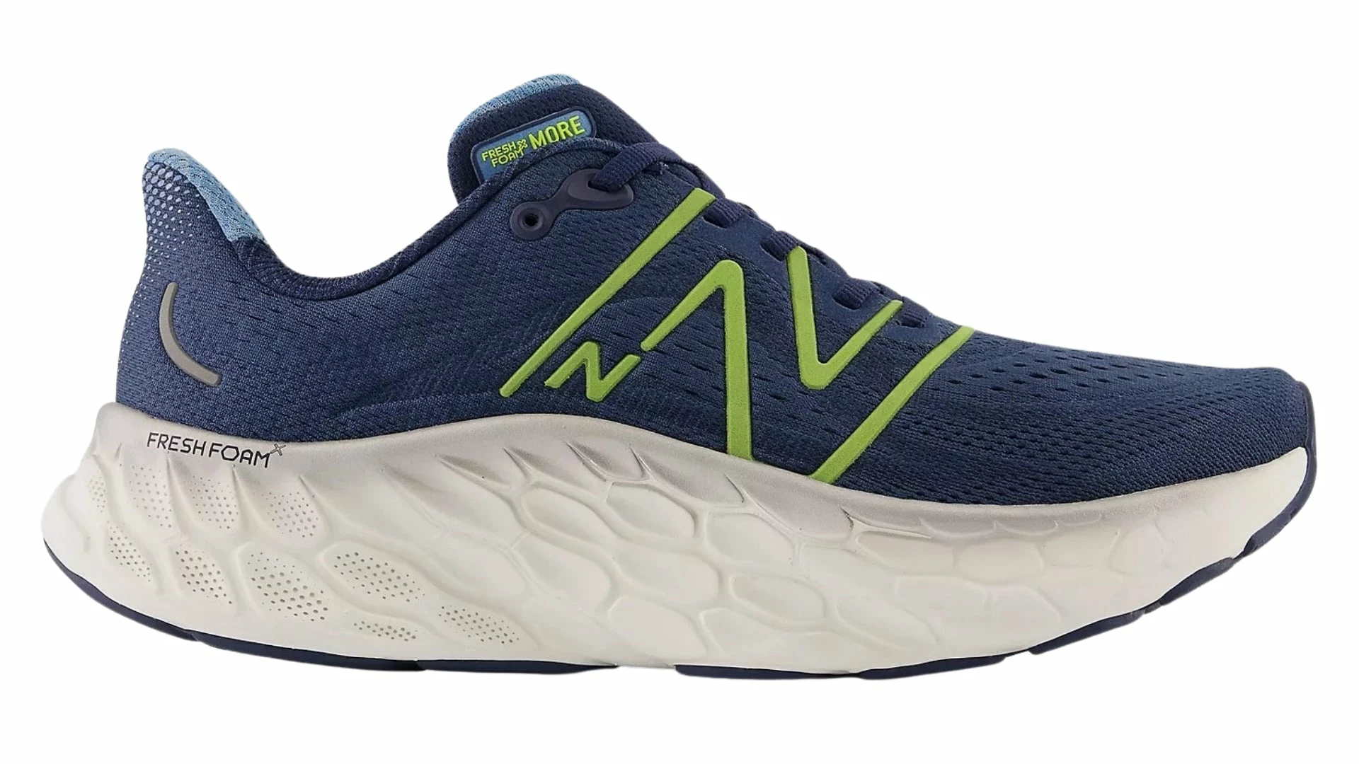 New Balance Men's Fresh Foam X More v4 New Balance Men's Fresh Foam X More V4 -Darn Tough Shop New Balance Men s Fresh Foam X More v4 Navy Cosmic Pineapple 5