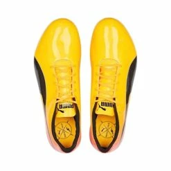 PUMA Unisex EvoSPEED Sprint 14 Spikes -Darn Tough Shop PumaUnisexevoSPEEDSprint14SunStream 2 Edited