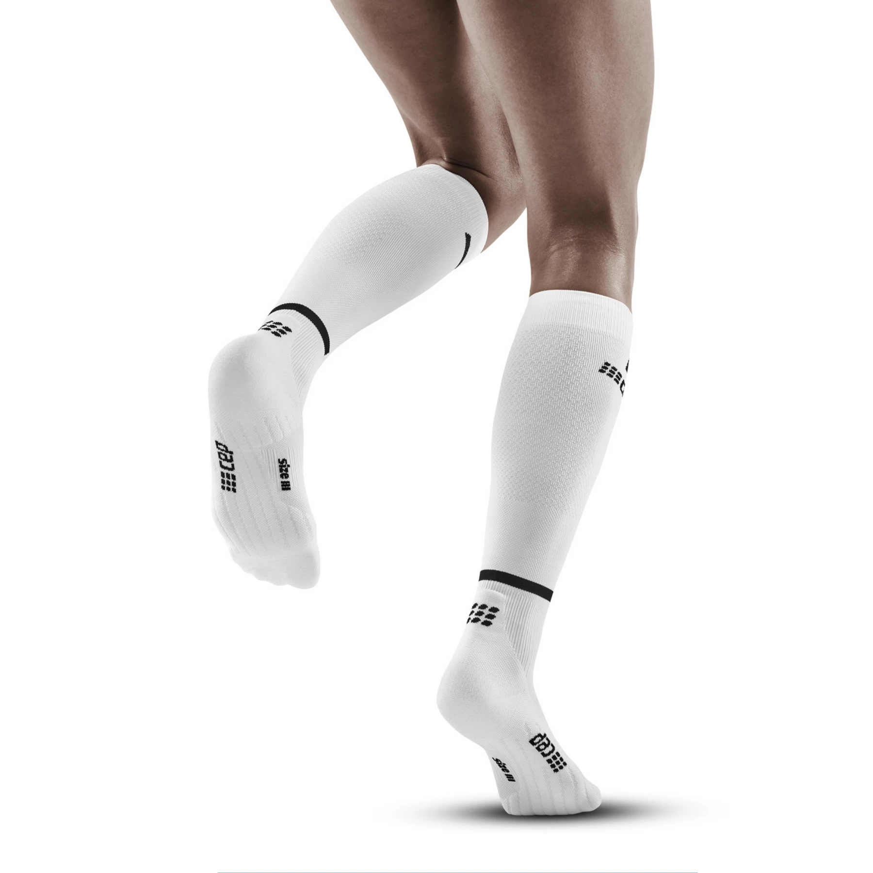 CEP Women's 4.0 Tall Compression Sock (WP20) CEP Women's 4.0 Tall Compression Sock (WP20) -Darn Tough Shop Run Socks 4 0 white WP200R W back model 2 1800x1800 04fa0281 7af6 4e3e 983e 61aa4e11b1e8