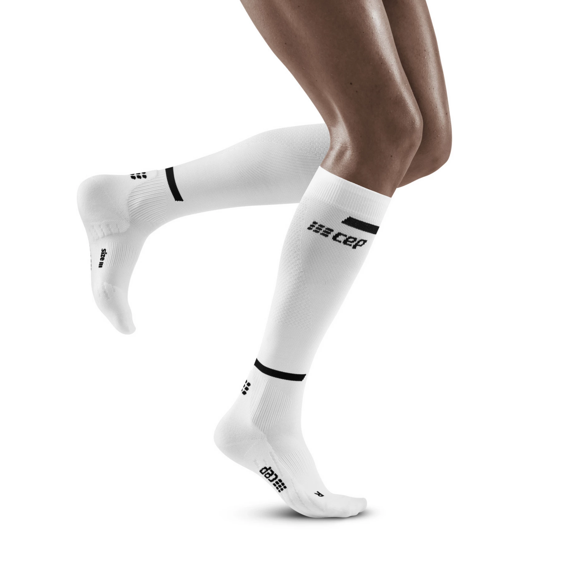 CEP Women's 4.0 Tall Compression Sock (WP20) CEP Women's 4.0 Tall Compression Sock (WP20) -Darn Tough Shop Run Socks 4 0 white WP200R W front model 1 1800x1800 466b95aa 2ace 48af 9a9b c3858368aff9