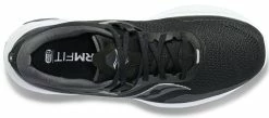 Saucony Women's Guide 15 Wide (D) - Black/White (S10685-05) -Darn Tough Shop S10685 05 3