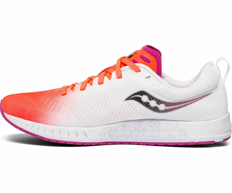 Saucony Women's Fastwitch 9 - ViziRED/White (S19053-1) 4 Saucony Women's Fastwitch 9 - ViziRED/White (S19053-1) - Image 2