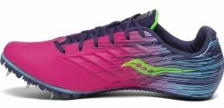 Saucony Women's Spitfire 5 - Pink/Purple (S19055-4) -Darn Tough Shop S19055 4 2