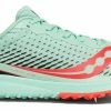 Saucony Women's Kilkenny XC 8 Spike - Mint/ViZi Coral (S19068-1) -Darn Tough Shop S19068 1 1