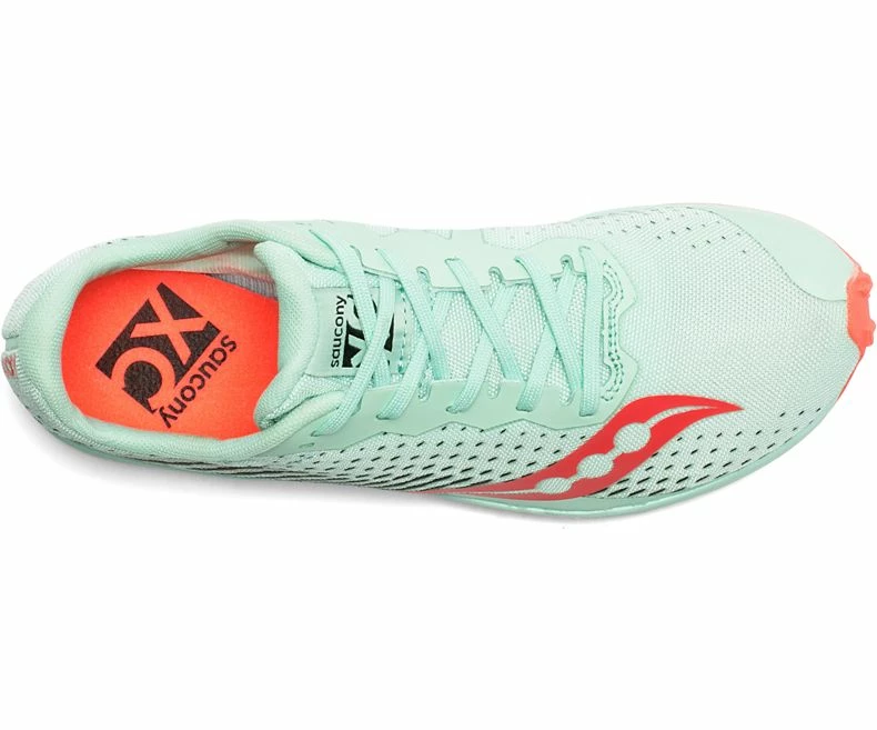 Saucony Women's Kilkenny XC 8 Spike - Mint/ViZi Coral (S19068-1) Saucony Women's Kilkenny XC 8 Spike - Mint/ViZi Coral (S19068-1) -Darn Tough Shop S19068 1 3