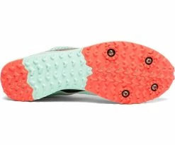 Saucony Women's Kilkenny XC 8 Spike - Mint/ViZi Coral (S19068-1) 6 Saucony Women's Kilkenny XC 8 Spike - Mint/ViZi Coral (S19068-1) -Darn Tough Shop S19068 1 4