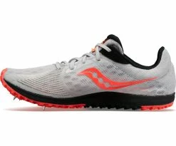 Saucony Men's Kilkenny XC 9 Spike - Fog/Black/Vizi (S29080-85) -Darn Tough Shop S29080 85 2