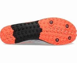 Saucony Women's Kilkenny XC 9 Spike - Fog/Black/Vizi (S19080-85) -Darn Tough Shop S29080 85 4 0de27aa5 6f0c 43fc 96a8 522e1063b19b