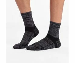 Saucony Inferno Quarter Wool 3 Pack Running Socks (S35002)