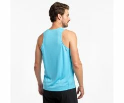 Saucony Men's Stopwatch Singlet (SAM800217) -Darn Tough Shop SAM800217 BA 2