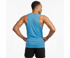 Saucony Men's Stopwatch Singlet (SAM800217) -Darn Tough Shop SAM800217 BB 2
