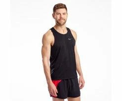 Saucony Men's Stopwatch Singlet (SAM800217)