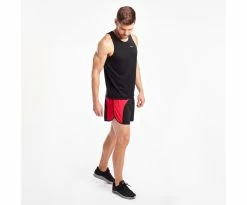 Saucony Men's Stopwatch Singlet (SAM800217) -Darn Tough Shop SAM800217 BK 1 07104