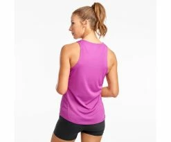 Saucony Women's Stopwatch Singlet (SAW800290) -Darn Tough Shop SAW800290 CLV 2