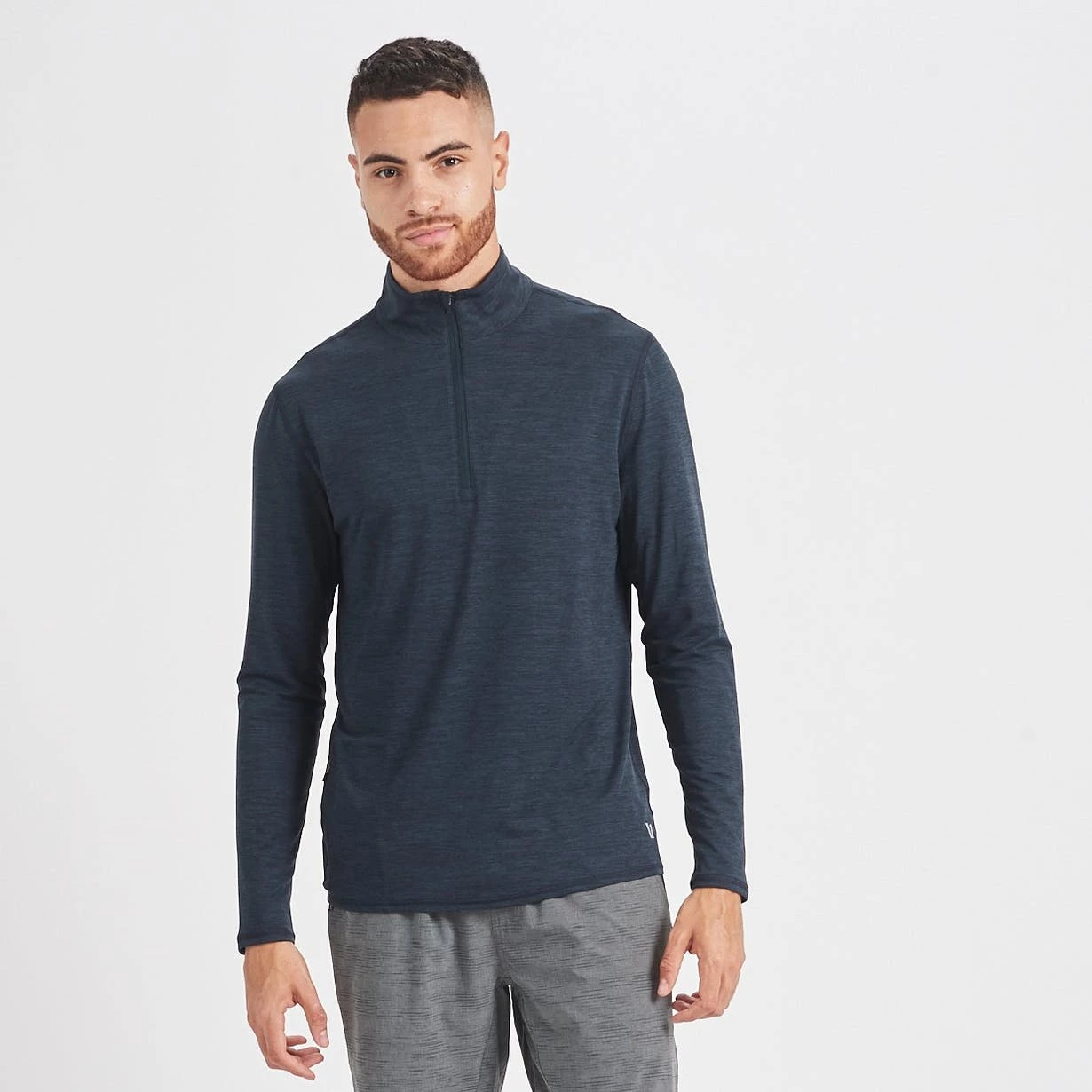 Vuori Men's Ease Performance Half Zip 4 Vuori Men's Ease Performance Half Zip - Image 2
