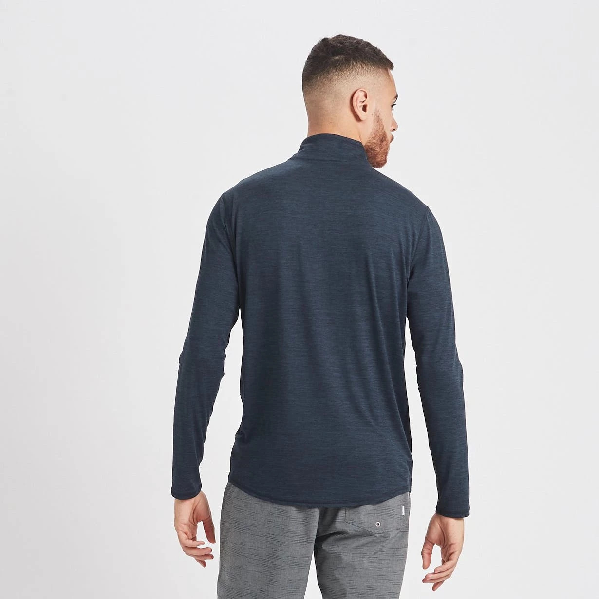 Vuori Men's Ease Performance Half Zip 5 Vuori Men's Ease Performance Half Zip - Image 3