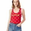 Marathon Sportswear Women's Boston Racerback Stars And Stripes Tank - Red (BOS-AA1927P-TRS) -Darn Tough Shop aa1927p n1 z 4