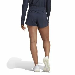 Adidas Women's Boston Marathon®2023 3" Shorts -Darn Tough Shop adidas womens boston marathon three inch running shorts navy 2