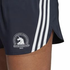 Adidas Women's Boston Marathon®2023 3" Shorts -Darn Tough Shop adidas womens boston marathon three inch running shorts navy 4