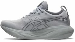 Asics Men's Gel Nimbus 25 -Darn Tough Shop asics mens gel nimbus 25 high cushion running shoe gray 3