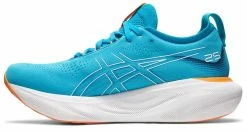 Asics Men's Gel Nimbus 25 -Darn Tough Shop asics mens gel nimbus 25 high cushion running shoe light blue 3