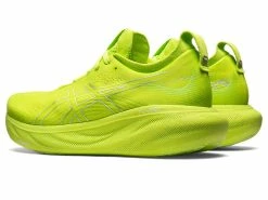 Asics Men's Gel Nimbus 25 4 Asics Men's Gel Nimbus 25 -Darn Tough Shop asics mens gel nimbus 25 running shoe lime zest white 2