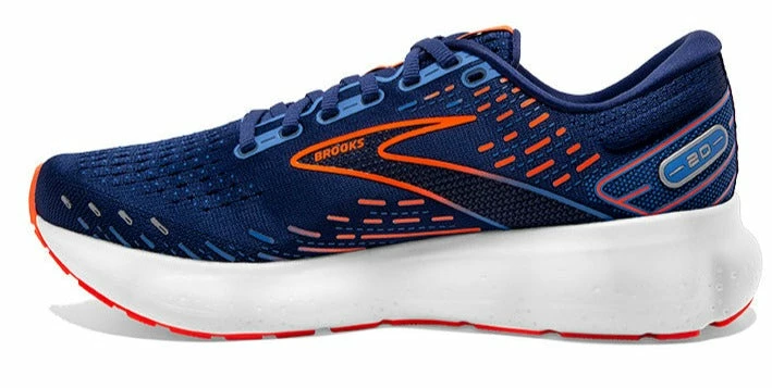 Combined w/Parent Brooks Men's Glycerin 20 Combined W/Parent Brooks Men's Glycerin 20 -Darn Tough Shop brooks glycerin 20 blue depths palace blue orange running shoes neutral cushioned 3