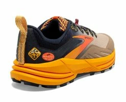Brooks Men's Cascadia 16 -Darn Tough Shop brooks mens cascadia 16 mens trail running shoe tan yellow 1
