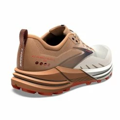Brooks Men's Cascadia 16 -Darn Tough Shop brooks mens cascadia 16 trail running shoe gray tan 1