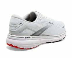 Brooks Men's Ghost 15 9 Brooks Men's Ghost 15 -Darn Tough Shop brooks mens ghost 15 running shoe white 1