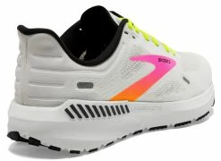 Brooks Men's Launch GTS 9 -Darn Tough Shop brooks mens launch white pink nightlife 1