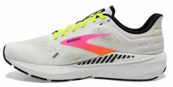 Brooks Men's Launch GTS 9 -Darn Tough Shop brooks mens launch white pink nightlife 3