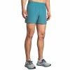 Brooks Men's Sherpa 5" Short -Darn Tough Shop brooks mens sherpa 5 inch running shorts slate blue 2