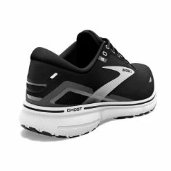 Brooks Mens Ghost 15 -Darn Tough Shop brooks running shoes ghost 15 black blackened pearl white cushioned neutral 5