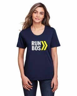 Marathon Sportswear Women's RUN BOS Performance Short Sleeve Tee (TS-RUNBOS-CE111W) -Darn Tough Shop ce111w mr z 81c48320 3735 4377 b569 232c27d83f2b